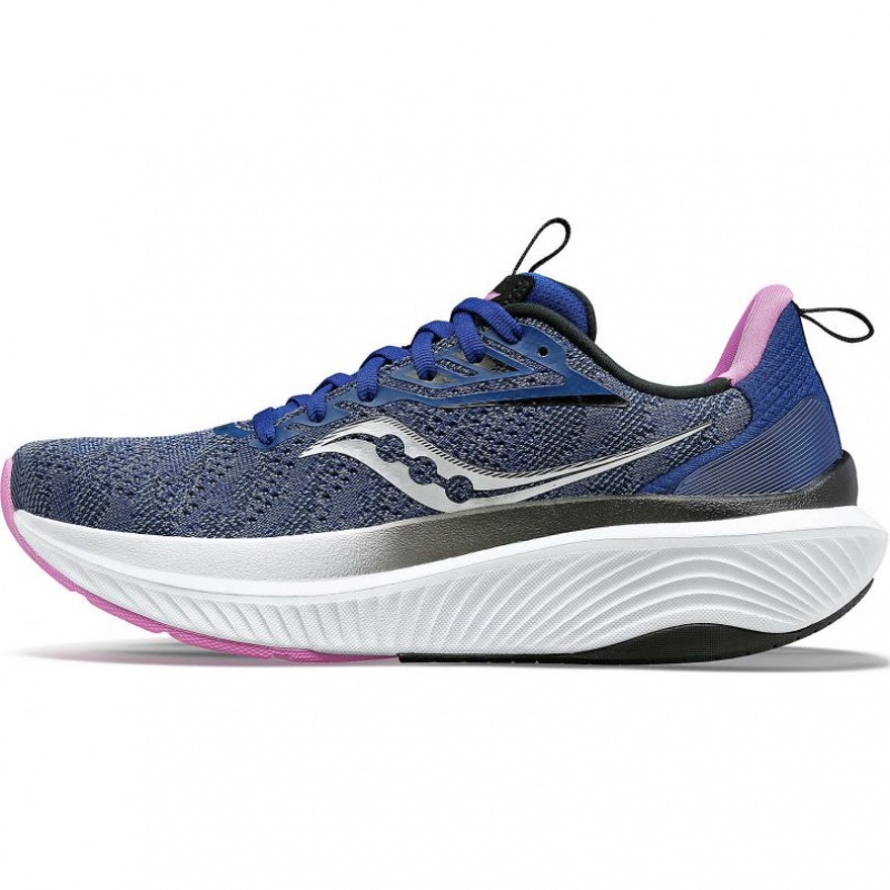 Saucony Echelon 9 Women's Wide Running Shoes Indigo | Jeddah ZIKUQ