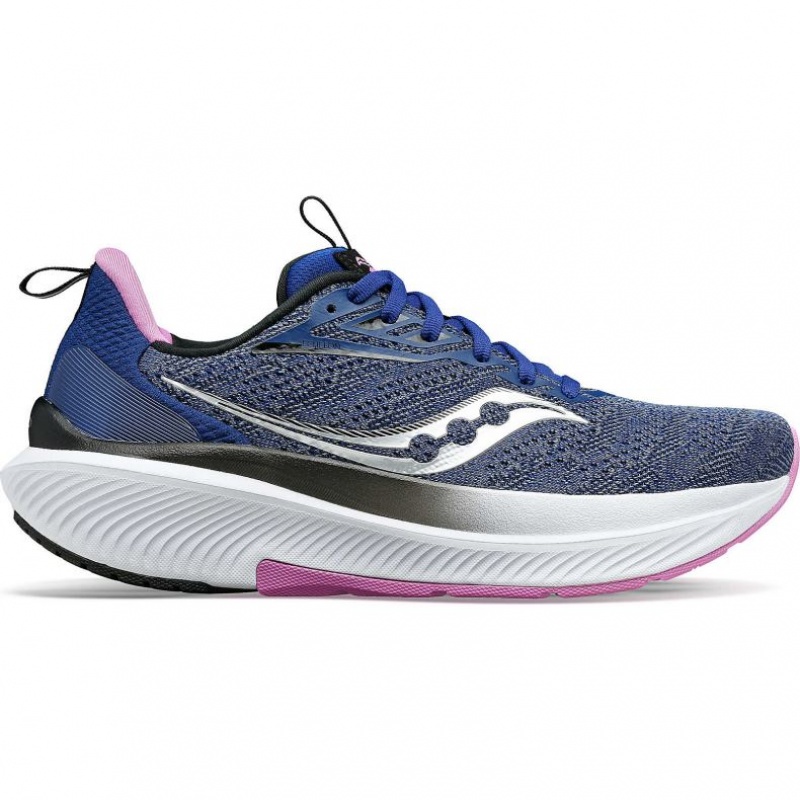 Saucony Echelon 9 Women\'s Wide Running Shoes Indigo | Jeddah ZIKUQ