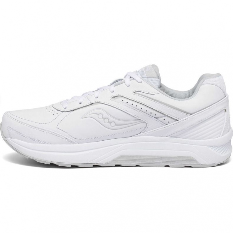 Saucony Echelon Walker 3 Extra Men's Wide Running Shoes White | Jeddah MNEXL