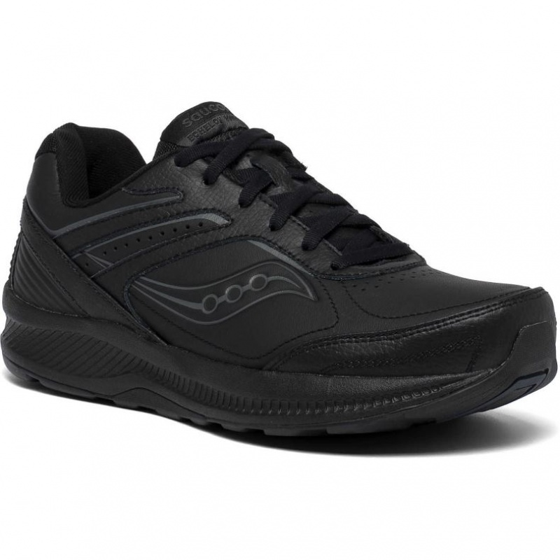 Saucony Echelon Walker 3 Women's Wide Running Shoes Black | Jeddah RLIEZ