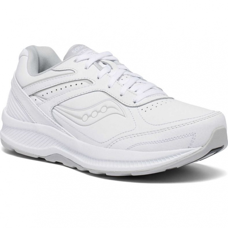 Saucony Echelon Walker 3 Women's Wide Running Shoes White | KSA VBWSZ