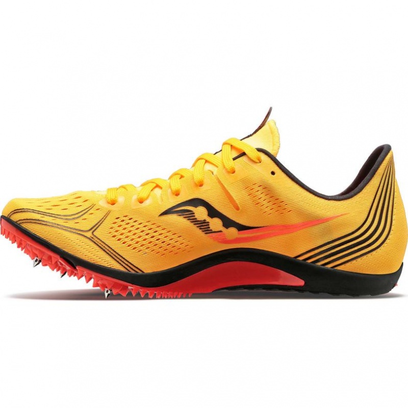 Saucony Endorphin 3 Men's Spikes Yellow | KSA ELJVI