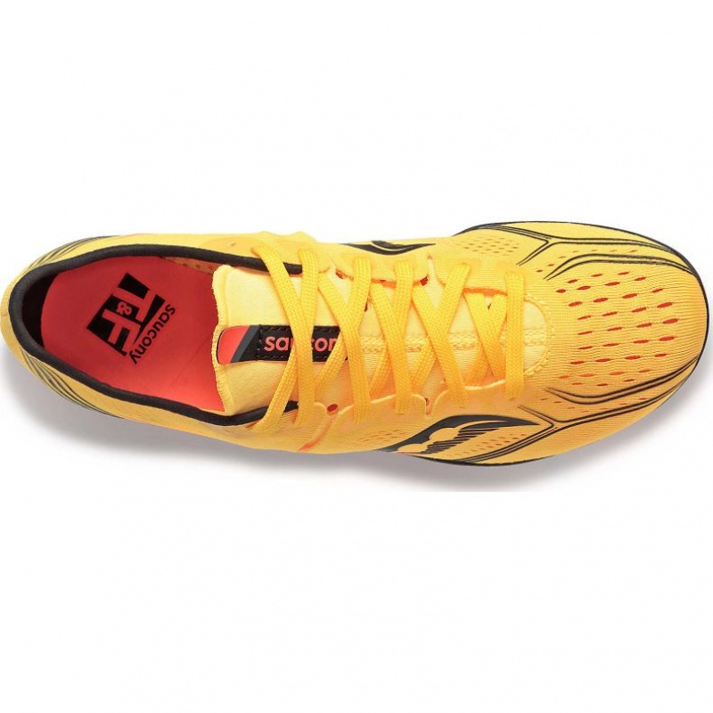 Saucony Endorphin 3 Men's Spikes Yellow | KSA ELJVI