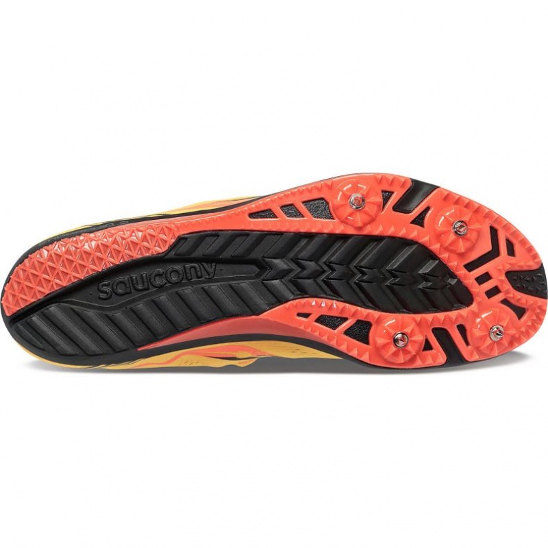 Saucony Endorphin 3 Men's Spikes Yellow | KSA ELJVI