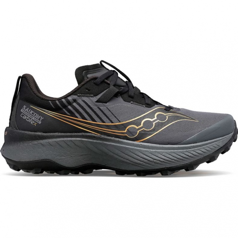 Saucony Endorphin Edge Men\'s Trail Running Shoes Grey | KSA XKEPA