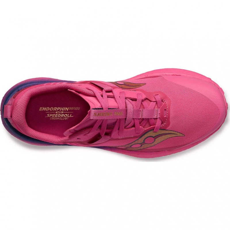 Saucony Endorphin Edge Women's Running Shoes Pink | Jeddah GXNYR