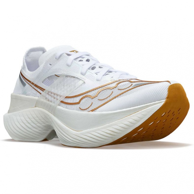 Saucony Endorphin Elite Men's Running Shoes White | Jeddah KIWJV