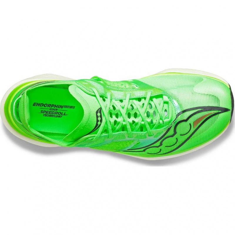 Saucony Endorphin Elite Men's Running Shoes Green | KSA VOKGJ