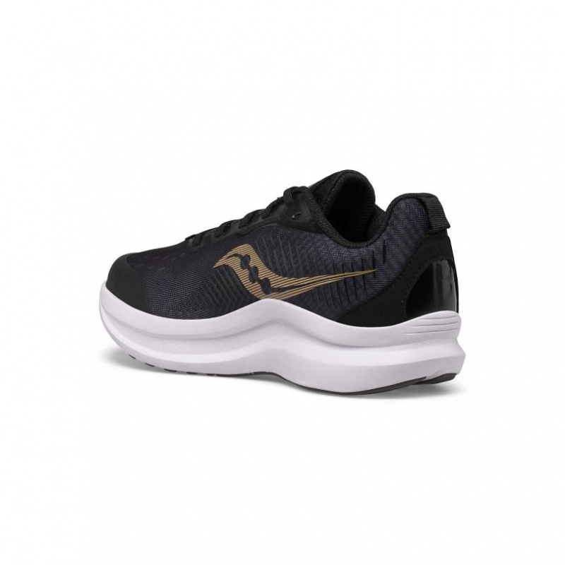 Saucony Endorphin KDZ Big Kids' Sneakers Black / Gold | Jeddah LHBCJ