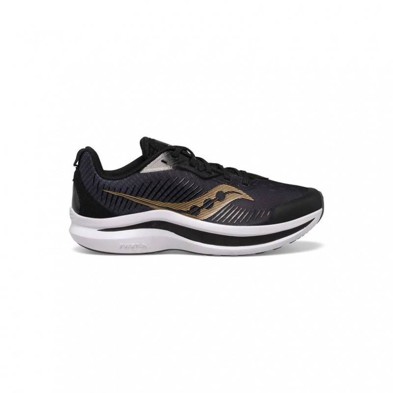 Saucony Endorphin KDZ Big Kids\' Sneakers Black / Gold | Jeddah LHBCJ