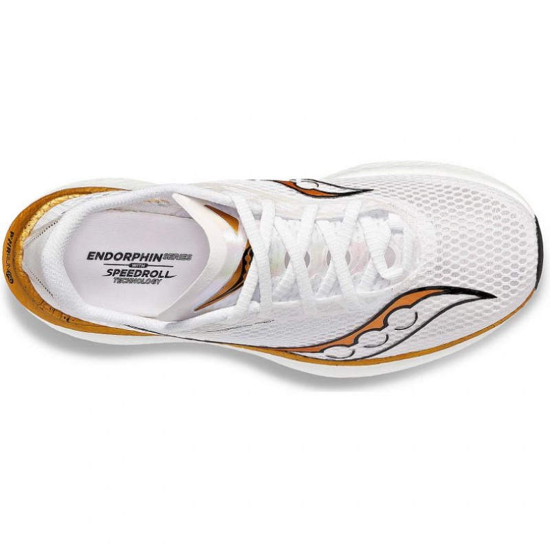 Saucony Endorphin Pro 3 Men's Running Shoes White | Jeddah INHYT