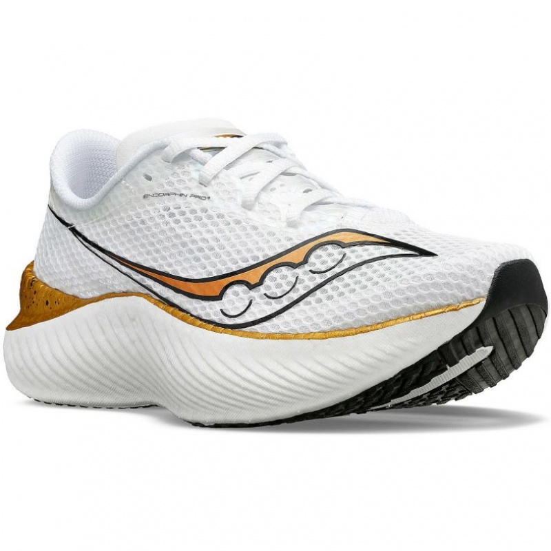 Saucony Endorphin Pro 3 Men's Running Shoes White | Jeddah INHYT