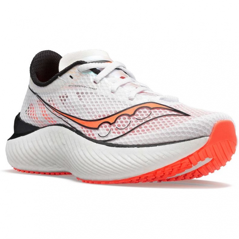 Saucony Endorphin Pro 3 Men's Running Shoes White | KSA GUAQO