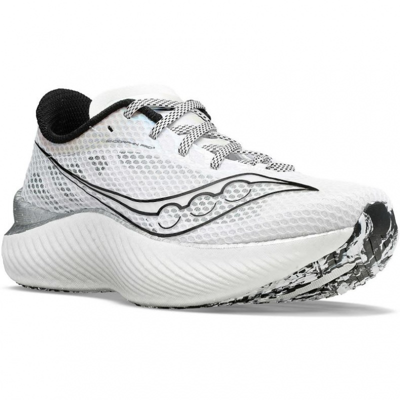 Saucony Endorphin Pro 3 Women's Running Shoes White | Jeddah FVMKL