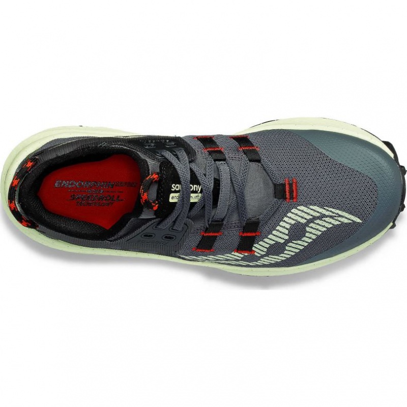 Saucony Endorphin Rift Men's Trail Running Shoes Grey / Mint | Jeddah VODUF