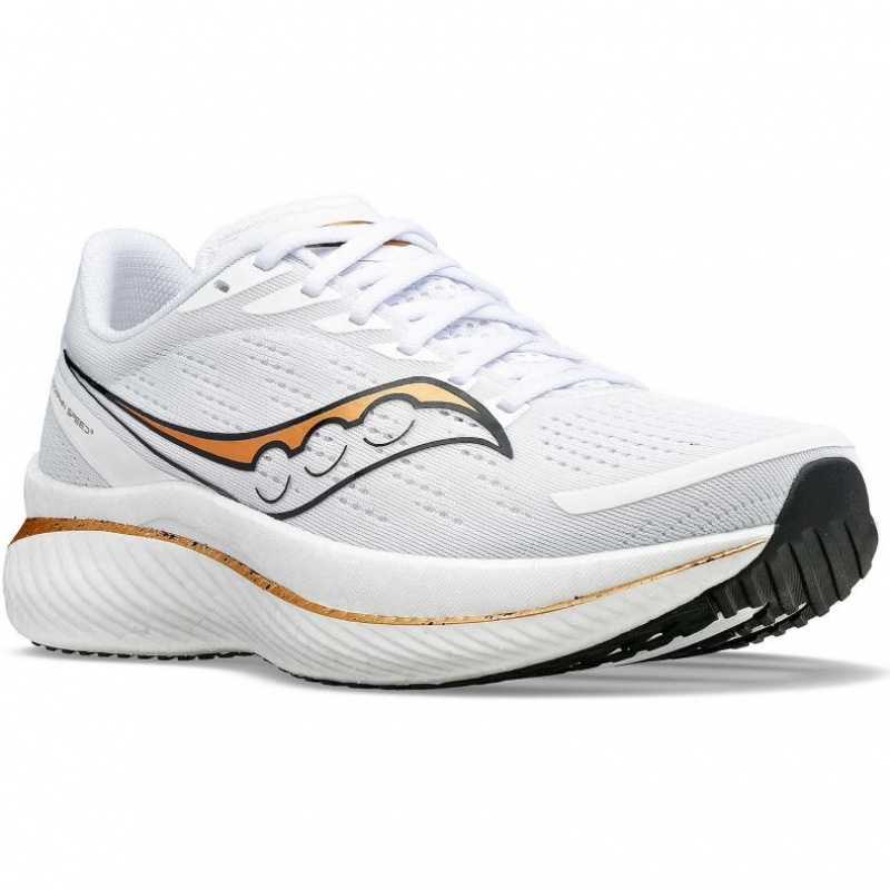 Saucony Endorphin Speed 3 Men's Running Shoes White | Riyadh GIBTA