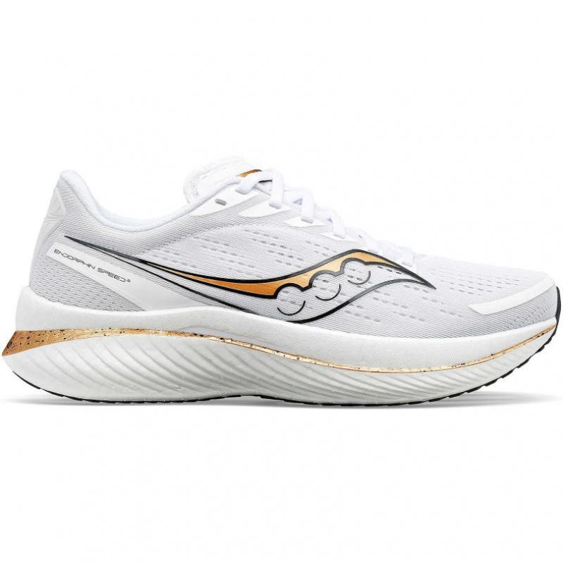 Saucony Endorphin Speed 3 Men\'s Running Shoes White | Riyadh GIBTA