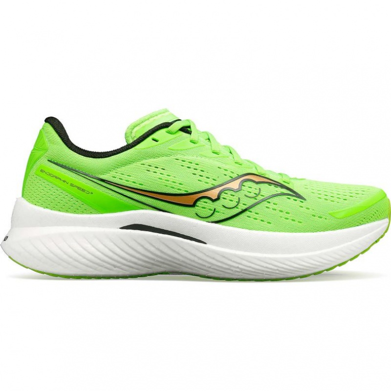 Saucony Endorphin Speed 3 Men\'s Running Shoes Green | Jeddah IGTEQ