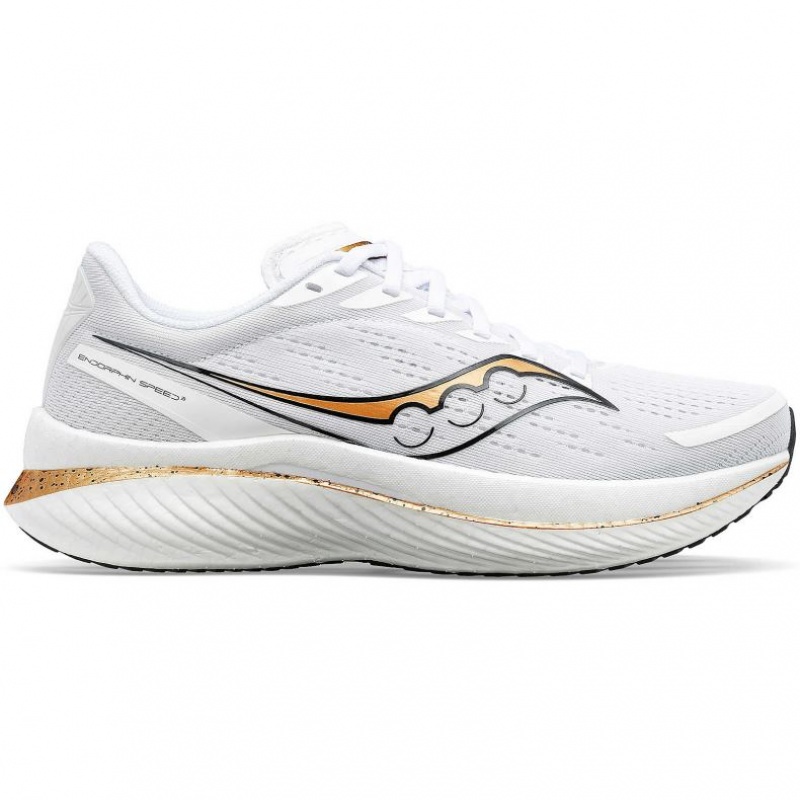 Saucony Endorphin Speed 3 Women\'s Running Shoes White | Jeddah HTUYX