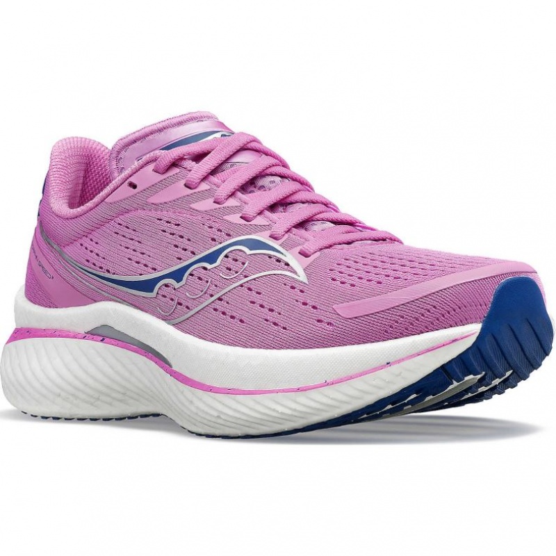 Saucony Endorphin Speed 3 Women's Running Shoes Purple | Riyadh GRFZW