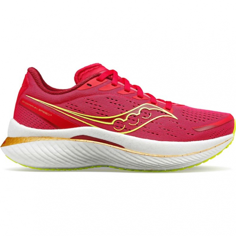 Saucony Endorphin Speed 3 Women\'s Running Shoes Red | Riyadh UGFRH