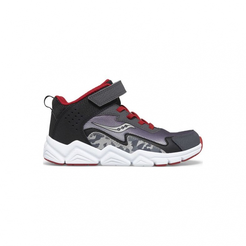 Saucony Flash Mid A/C Big Kids\' Sneakers Grey | KSA XFYIJ