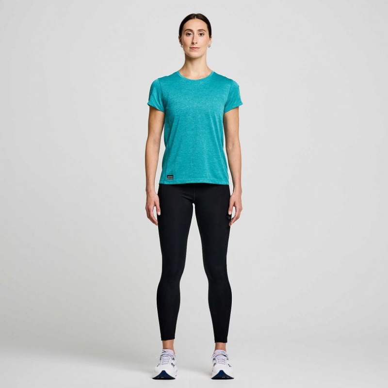 Saucony Fortify 7/8 Women's Tight Black | KSA SMNYF