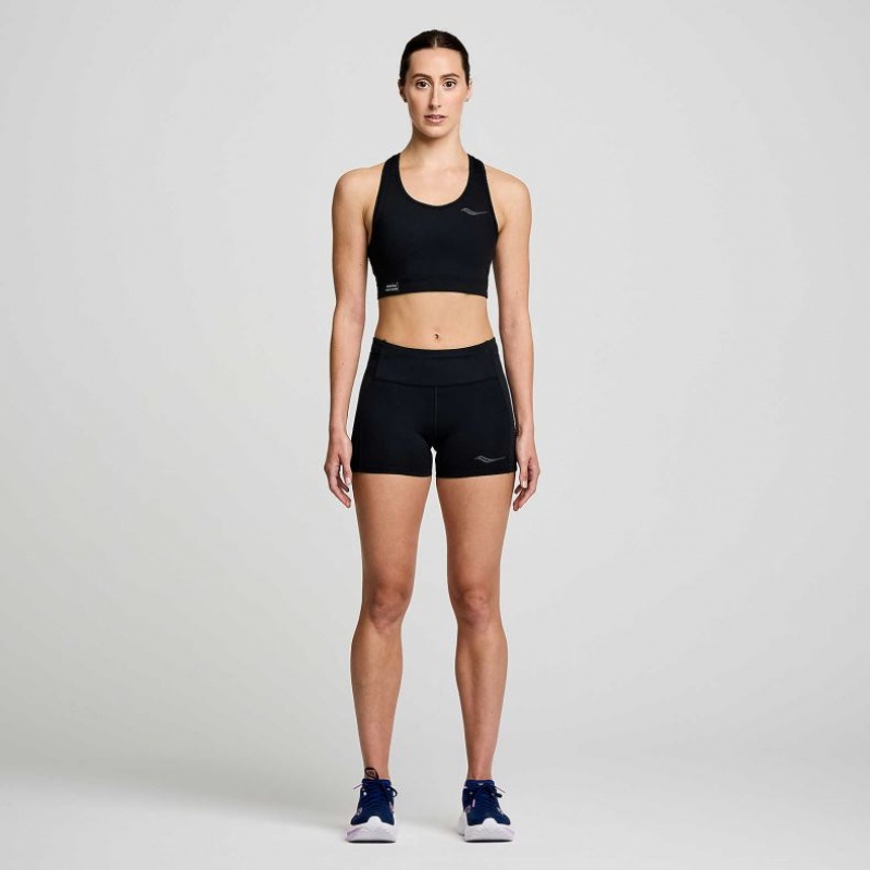 Saucony Fortify Women's Bra Black | KSA XONCV