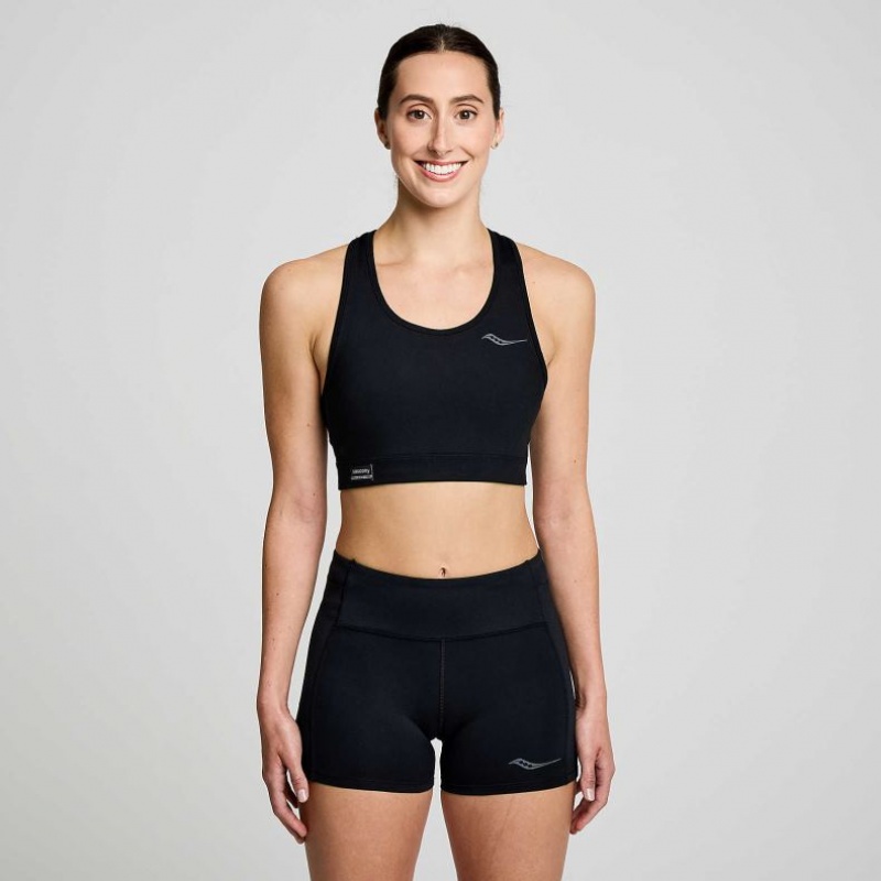 Saucony Fortify Women\'s Bra Black | KSA XONCV