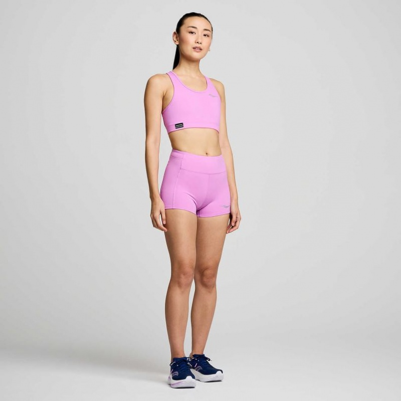 Saucony Fortify Women's Bra Purple | Jeddah POFJI