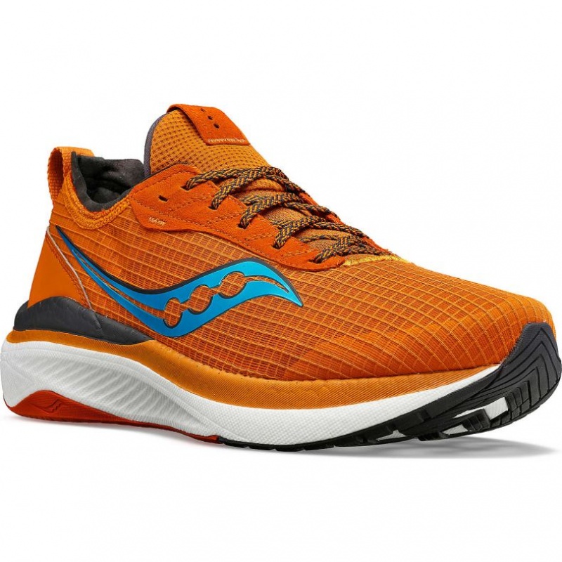 Saucony Freedom Crossport Men's Running Shoes Orange | KSA NMOBE