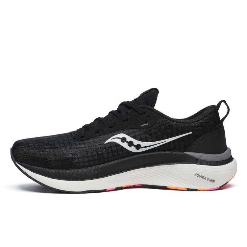 Saucony Freedom Crossport Men's Running Shoes Black | Riyadh NTLIO