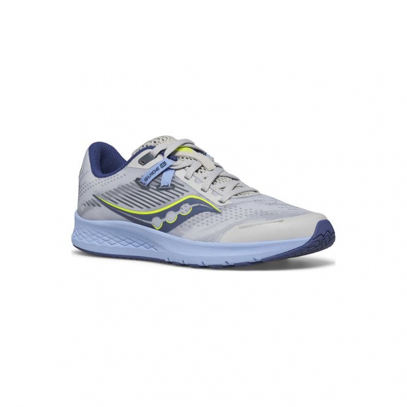 Saucony Guide 16 Big Kids' Sneakers Grey | KSA PNAXD