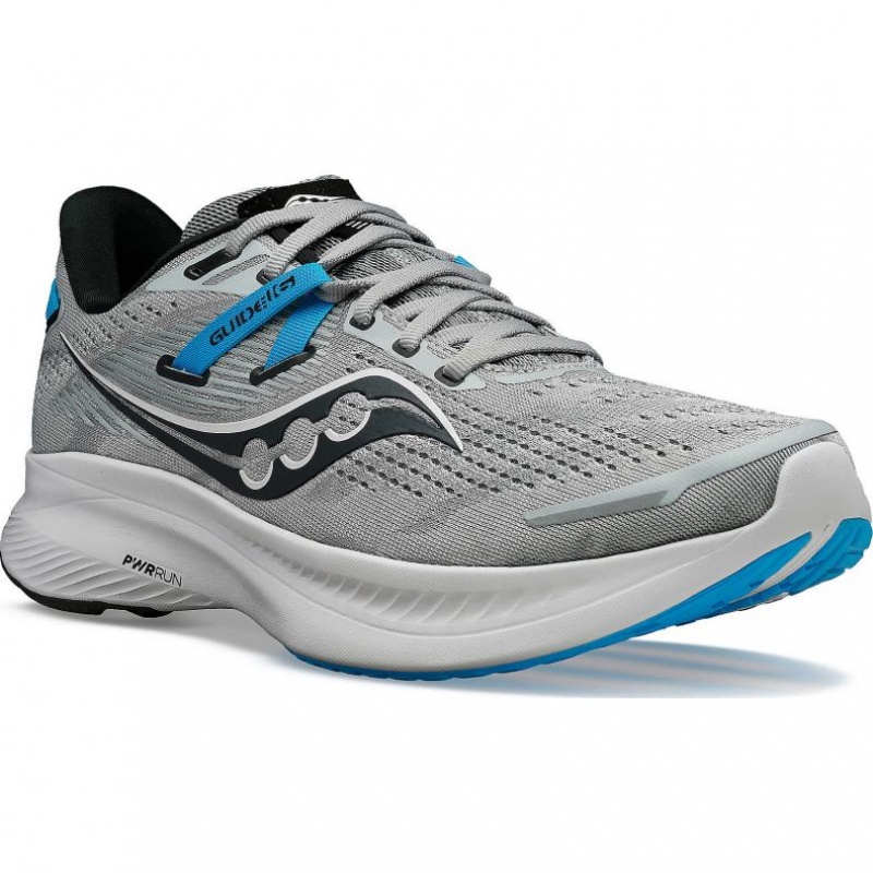 Saucony Guide 16 Men's Running Shoes Grey | Riyadh LYBIN