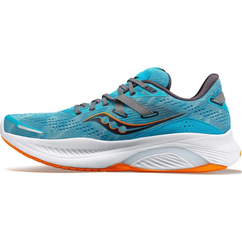 Saucony Guide 16 Men's Running Shoes Turquoise | Riyadh AHQOK