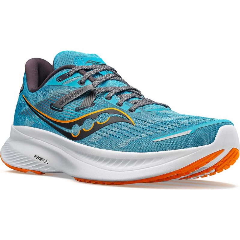 Saucony Guide 16 Men's Running Shoes Turquoise | Riyadh AHQOK