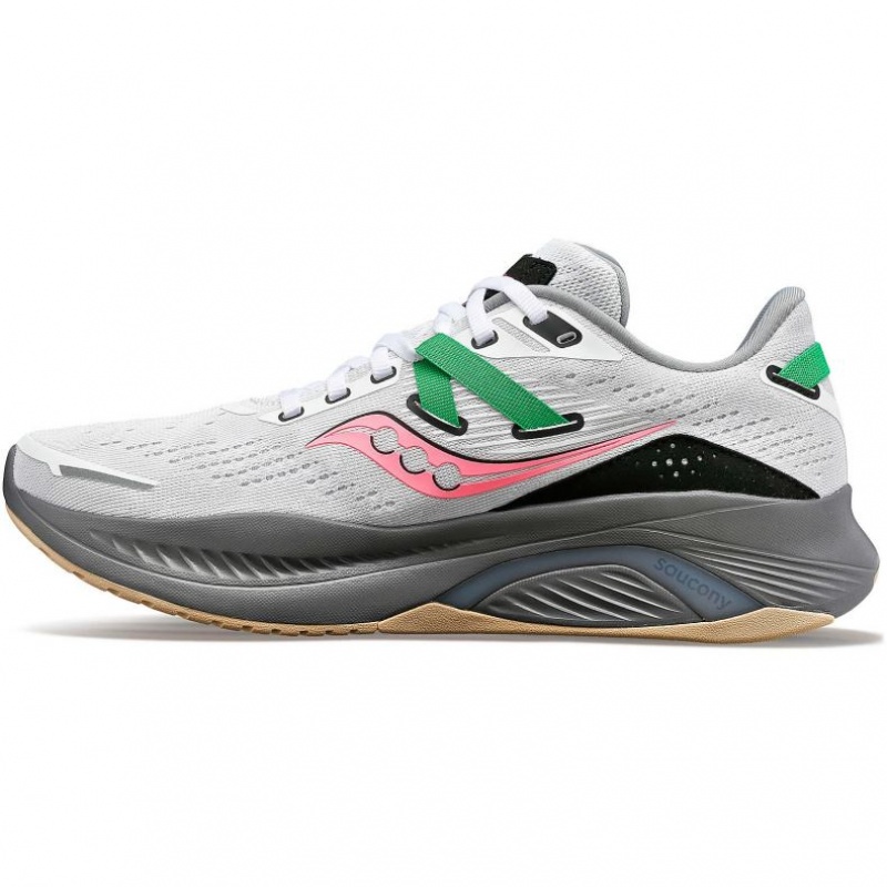 Saucony Guide 16 Women's Running Shoes White | Jeddah YABQZ