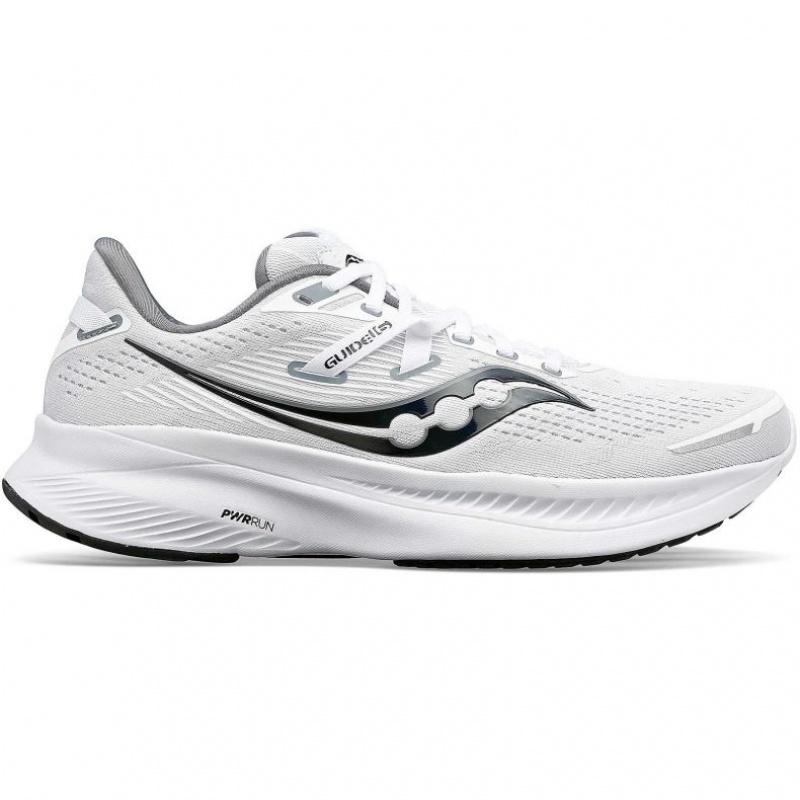 Saucony Guide 16 Women\'s Running Shoes White | KSA UIPBY