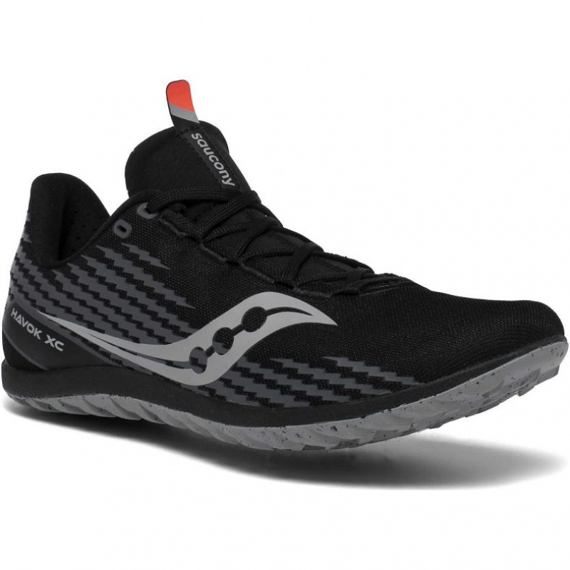 Saucony Havok XC 3 Men's Spikes Black | Jeddah QZGIF