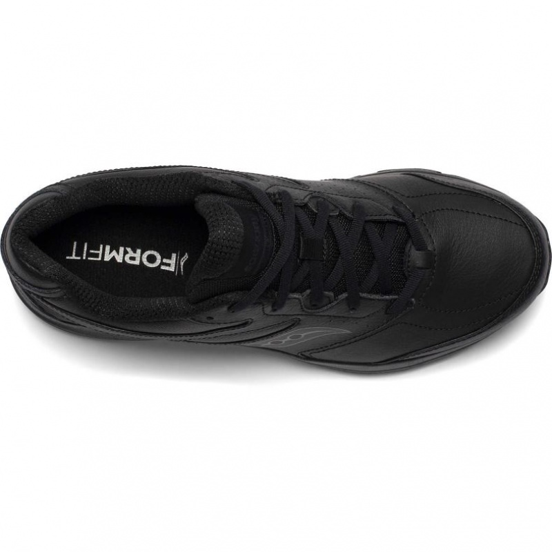 Saucony Integrity Walker 3 Men's Wide Running Shoes Black | KSA EKJZH