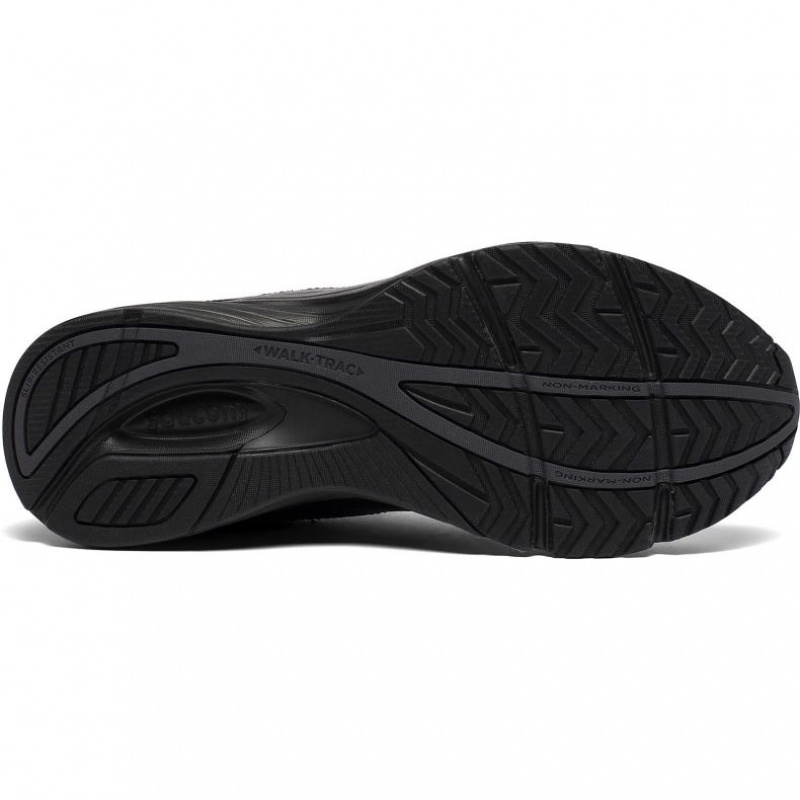 Saucony Integrity Walker 3 Men's Wide Running Shoes Black | KSA EKJZH