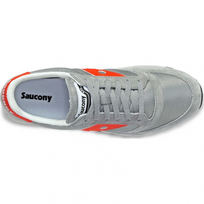 Saucony Jazz 81 Men's Sneakers Grey / Red | Jeddah YRUWA