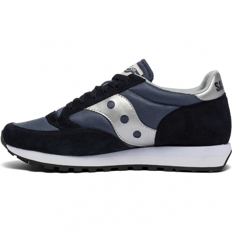 Saucony Jazz 81 Men's Sneakers Navy / Silver | KSA NPMTO