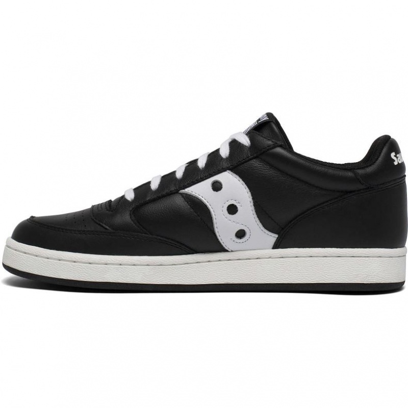 Saucony Jazz Court Men's Sneakers Black / White | KSA WZPJN