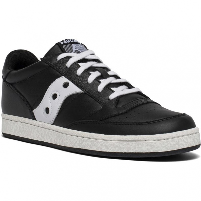 Saucony Jazz Court Men's Sneakers Black / White | KSA WZPJN