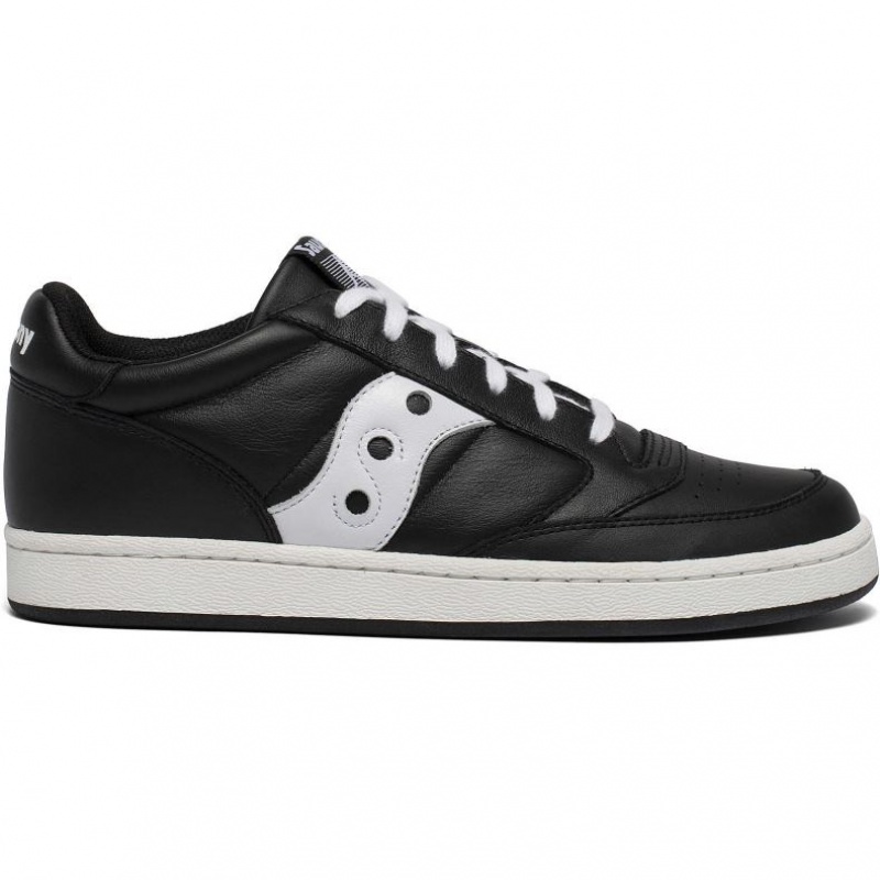 Saucony Jazz Court Men\'s Sneakers Black / White | KSA WZPJN