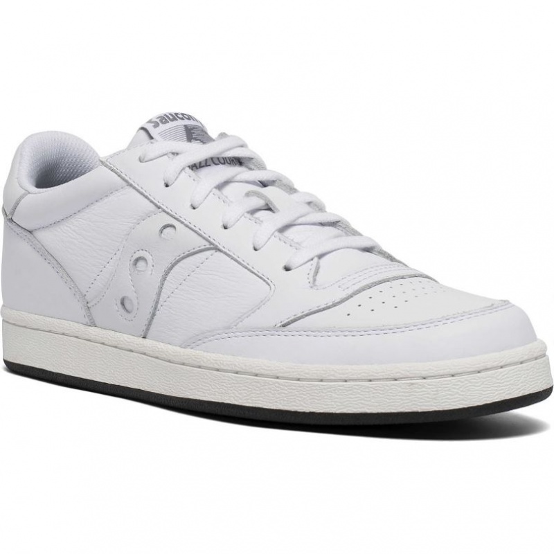 Saucony Jazz Court Men's Sneakers White | Jeddah LIFCQ