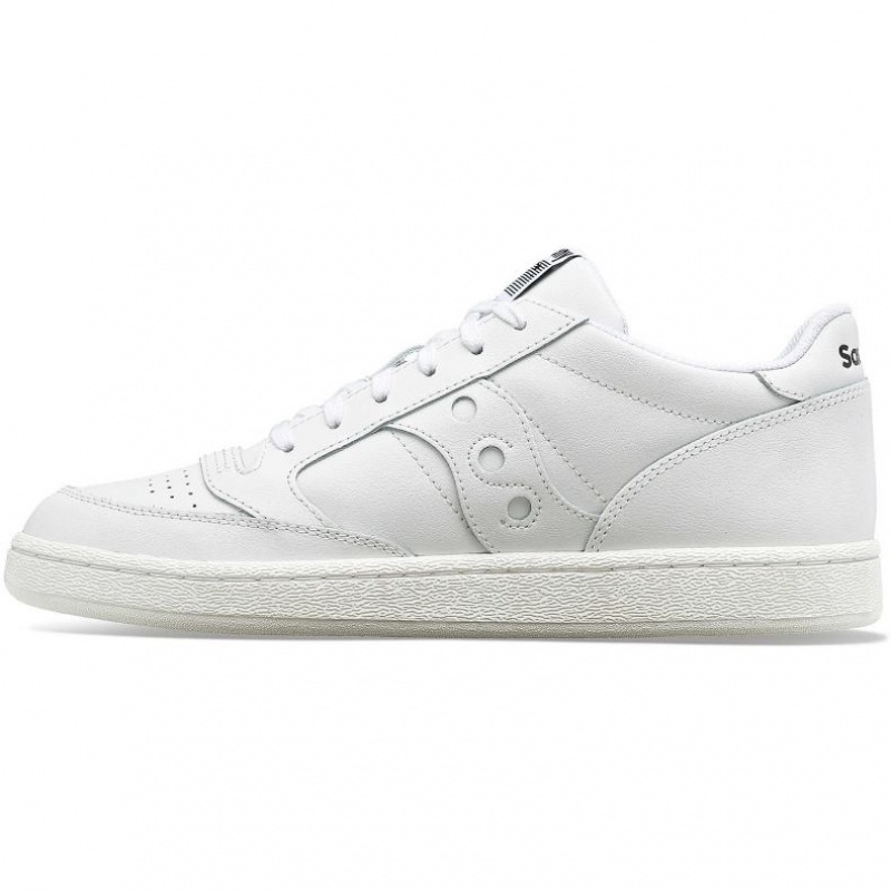 Saucony Jazz Court PU Men's Sneakers White | Jeddah XVIZR