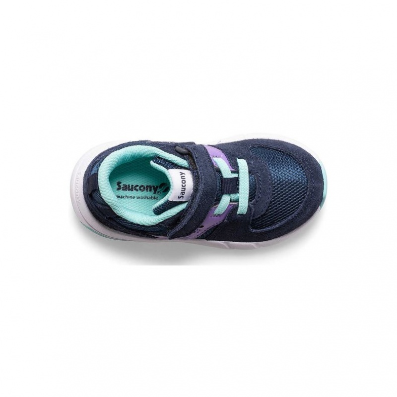 Saucony Jazz Lite 2.0 Little Kids' Sneakers Navy / Purple | Jeddah QECXL