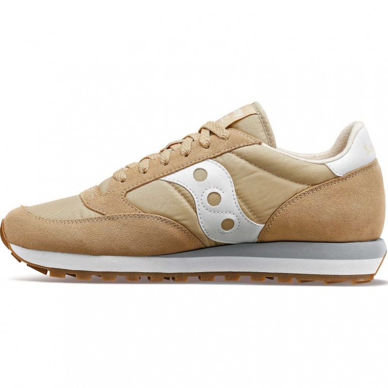 Saucony Jazz Original Women's Sneakers Beige | Jeddah PQERW